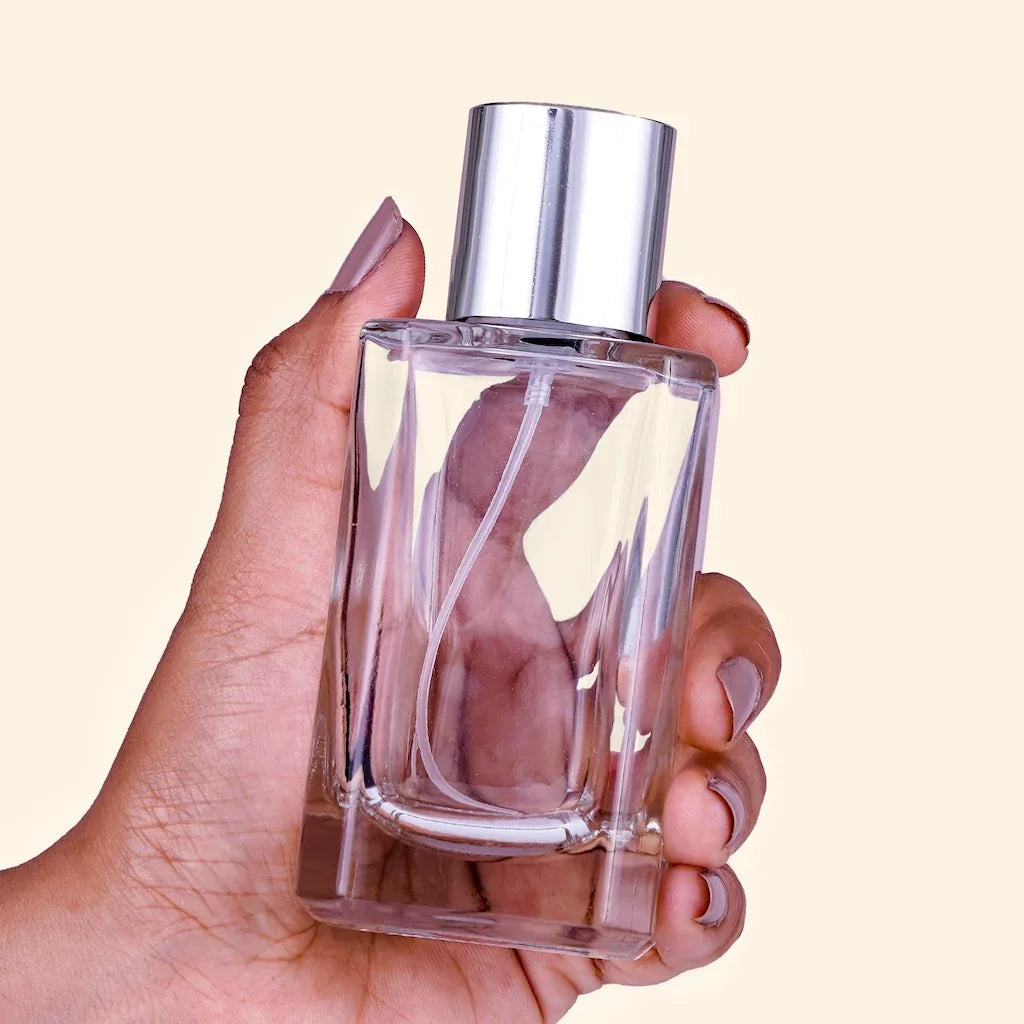 100ml Perfume Bottles Wholesale - Micron + Silver Top, Bulk Perfume Bottles USA - Packamor