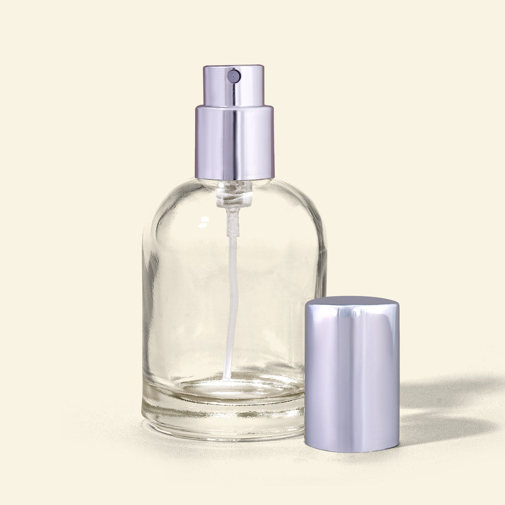 30ml Perfume Bottles - Reva + Silver Top, Perfume Bottles Wholesale - Packamor
