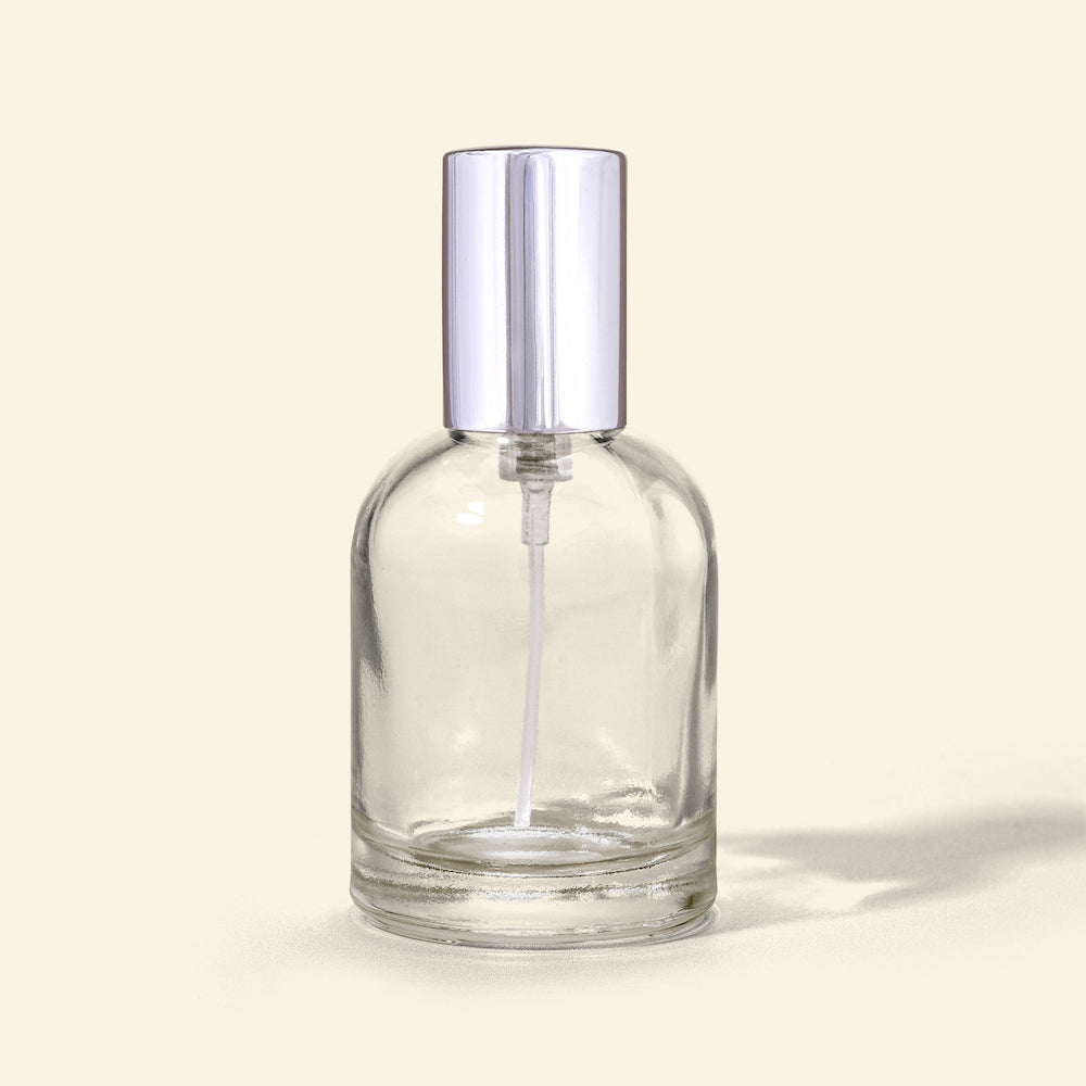 30ml Perfume Bottles - Reva + Silver Top, Perfume Bottles Wholesale - Packamor
