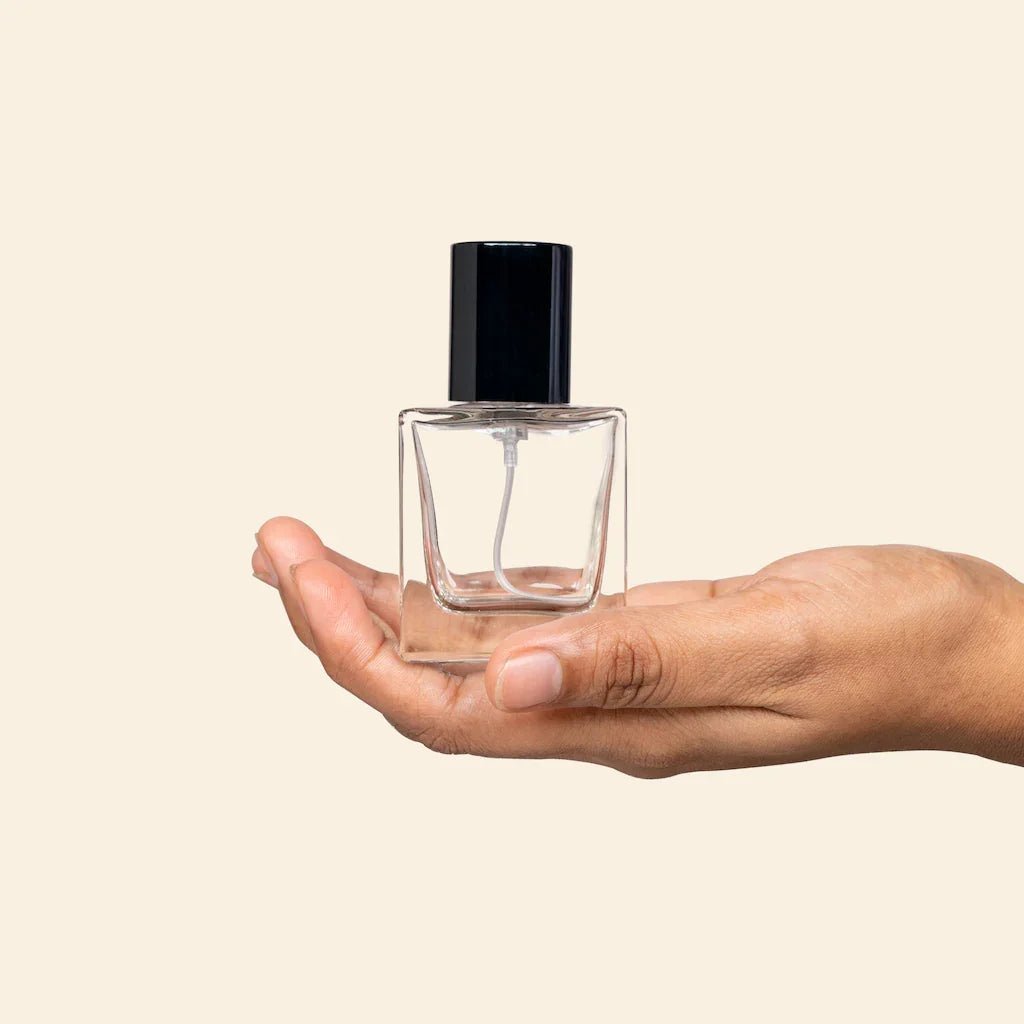 30ml Perfume Bottles - Tokyo + Black Top, Perfume Bottles Wholesale - Packamor