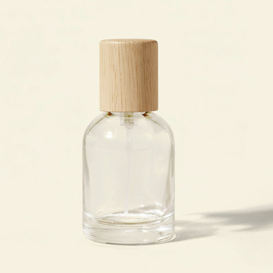 30ml Perfume Bottles - Reva + Natural Ashwood Top