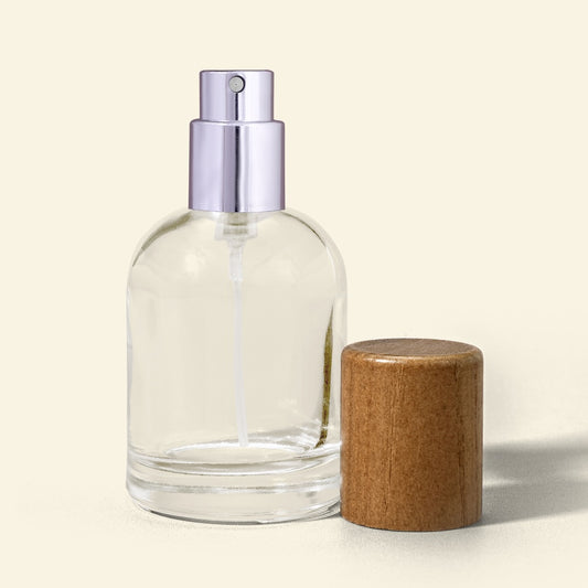 30ml Perfume Bottles - Reva + Walnut Ashwood Top, Perfume Bottles Wholesale
