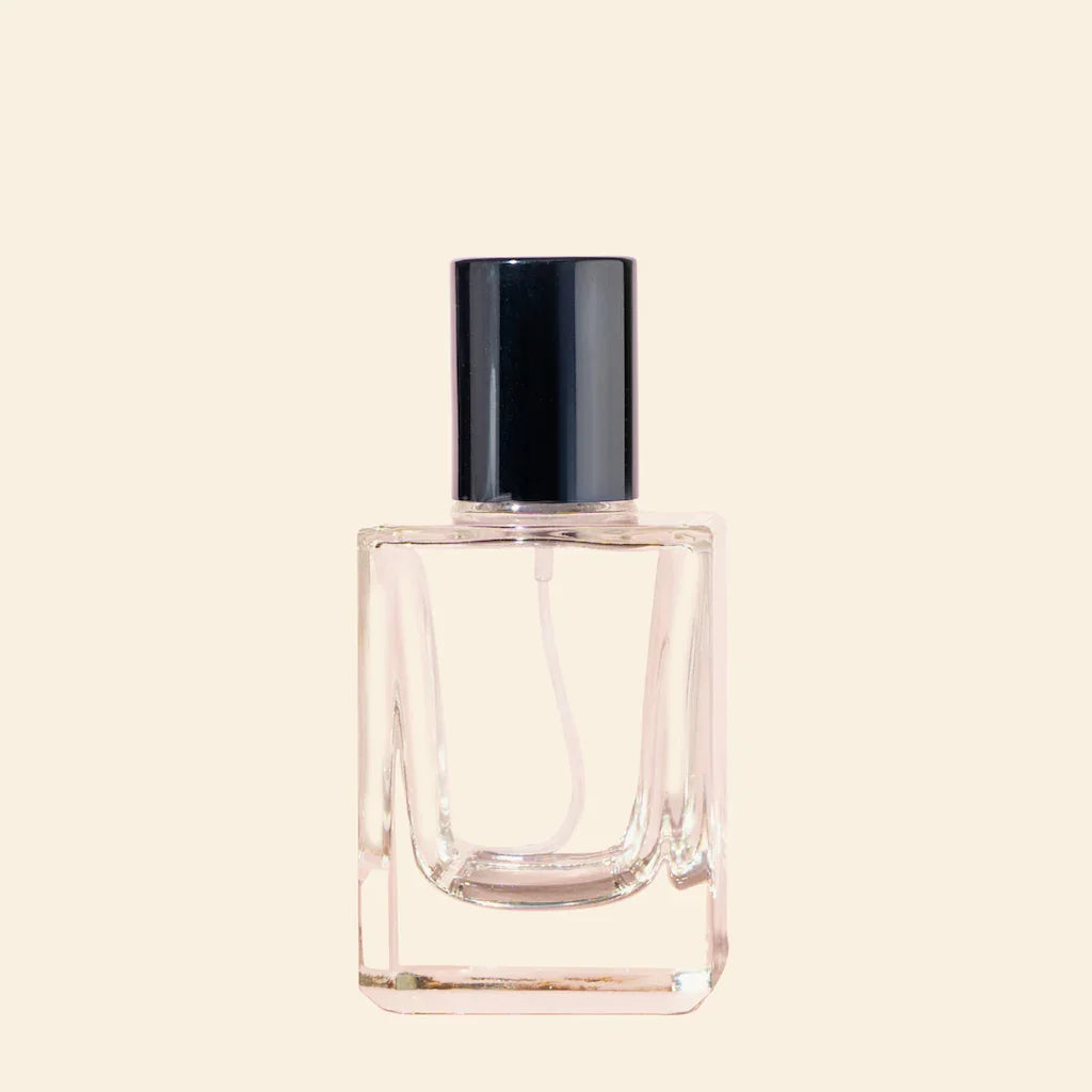 50ml Perfume Bottles Wholesale - Micron + Black Top, Bulk Glass Perfume Bottles - Packamor