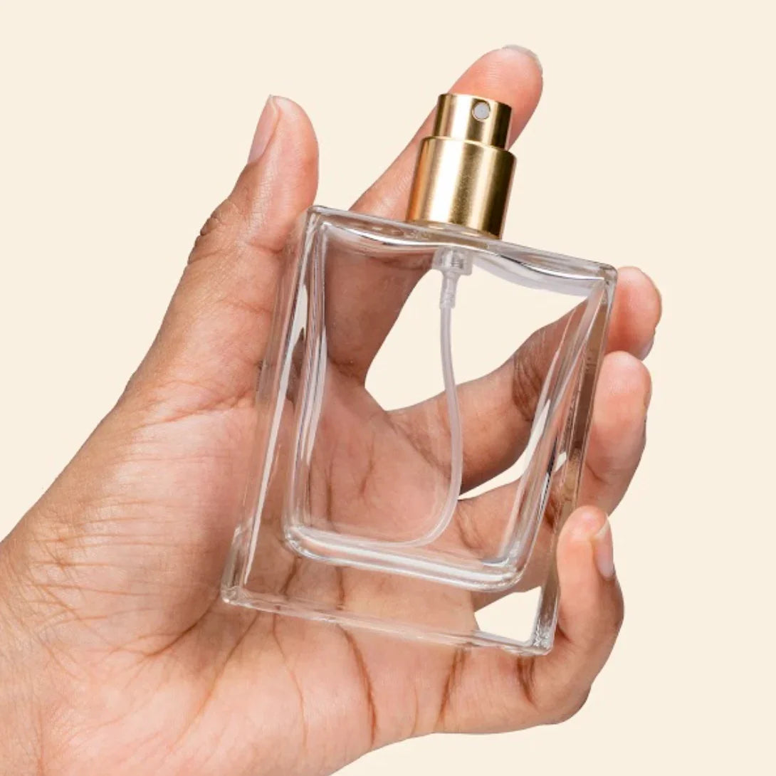 50ml Perfume Bottles Wholesale - Victor + Gold Top, Bulk Glass Perfume Bottles - Packamor