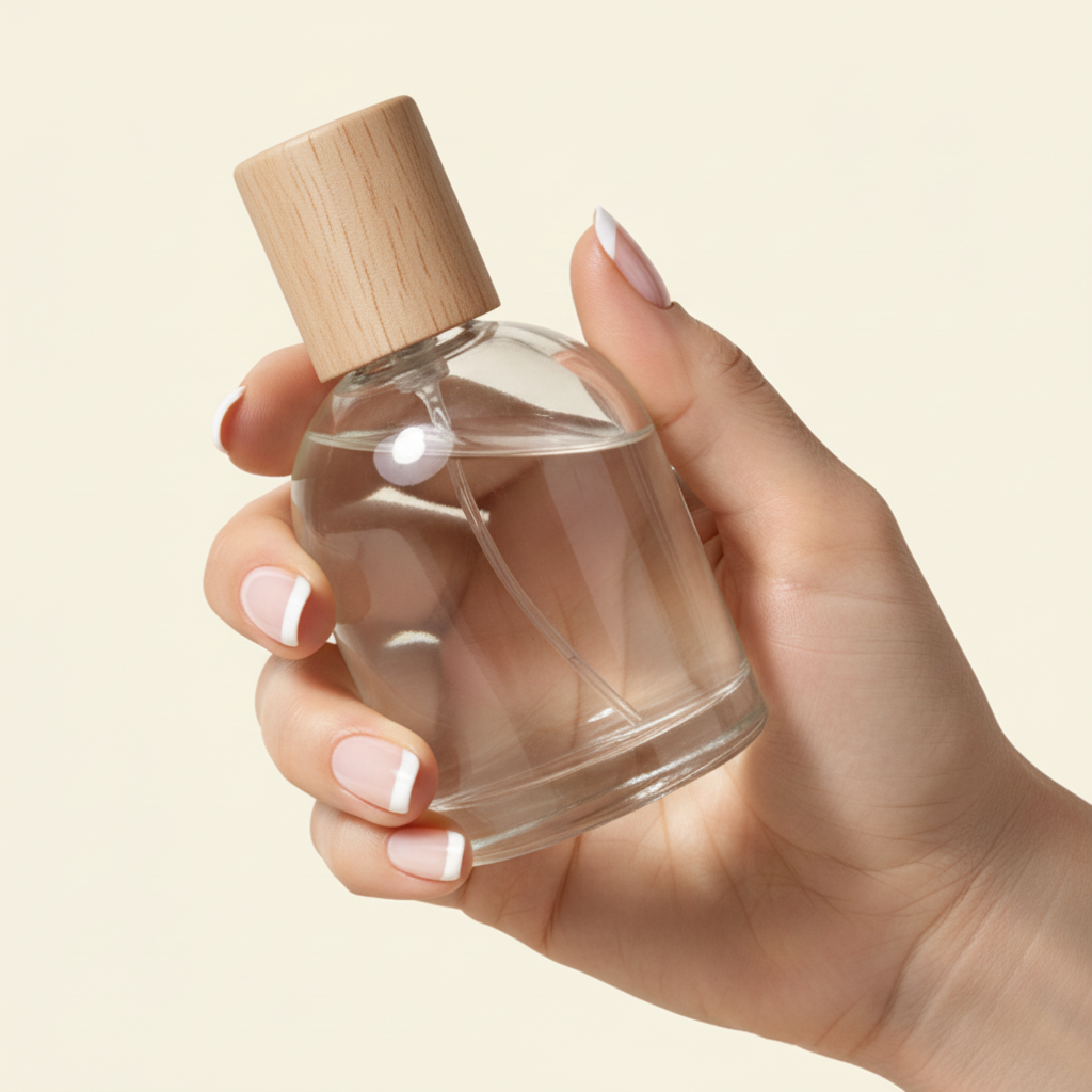 Perfume Bottles - 50 ml Reva + Natural Finish Ashwood Top