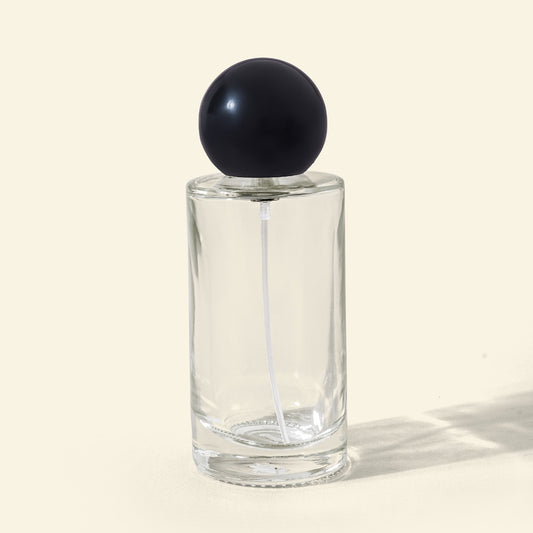 50ml Perfume Bottles Wholesale - Senso + Black Spherical/Round Top