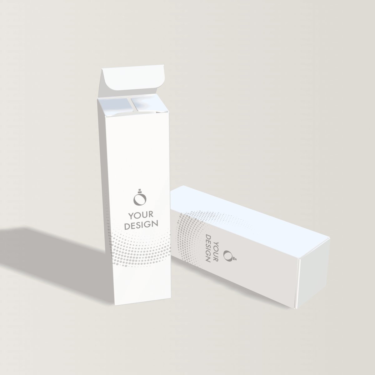 Box for Perfumes - 8ml/0.27oz Square Roll - On Bottle Packaging - Perfume Boxes Wholesale - Perfume Box - Packamor