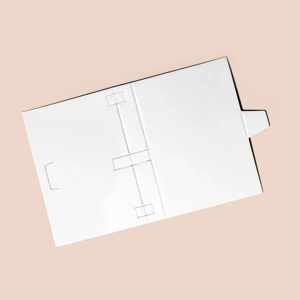 Card Holders for 2ml Spray Bottle - White and Custom Options Available - Holder Only - Packamor