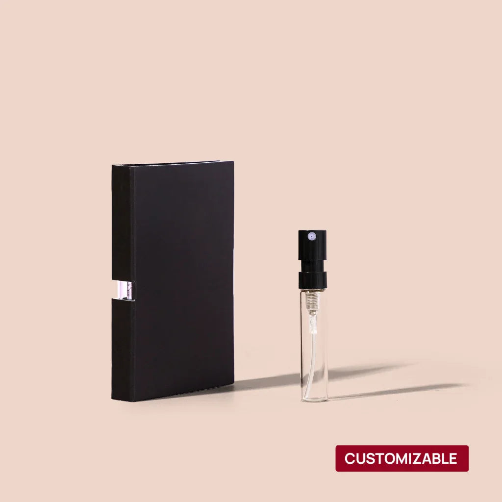 Card Holders for 2ml Spray Bottle - White and Custom Options Available - Holder Only - Packamor