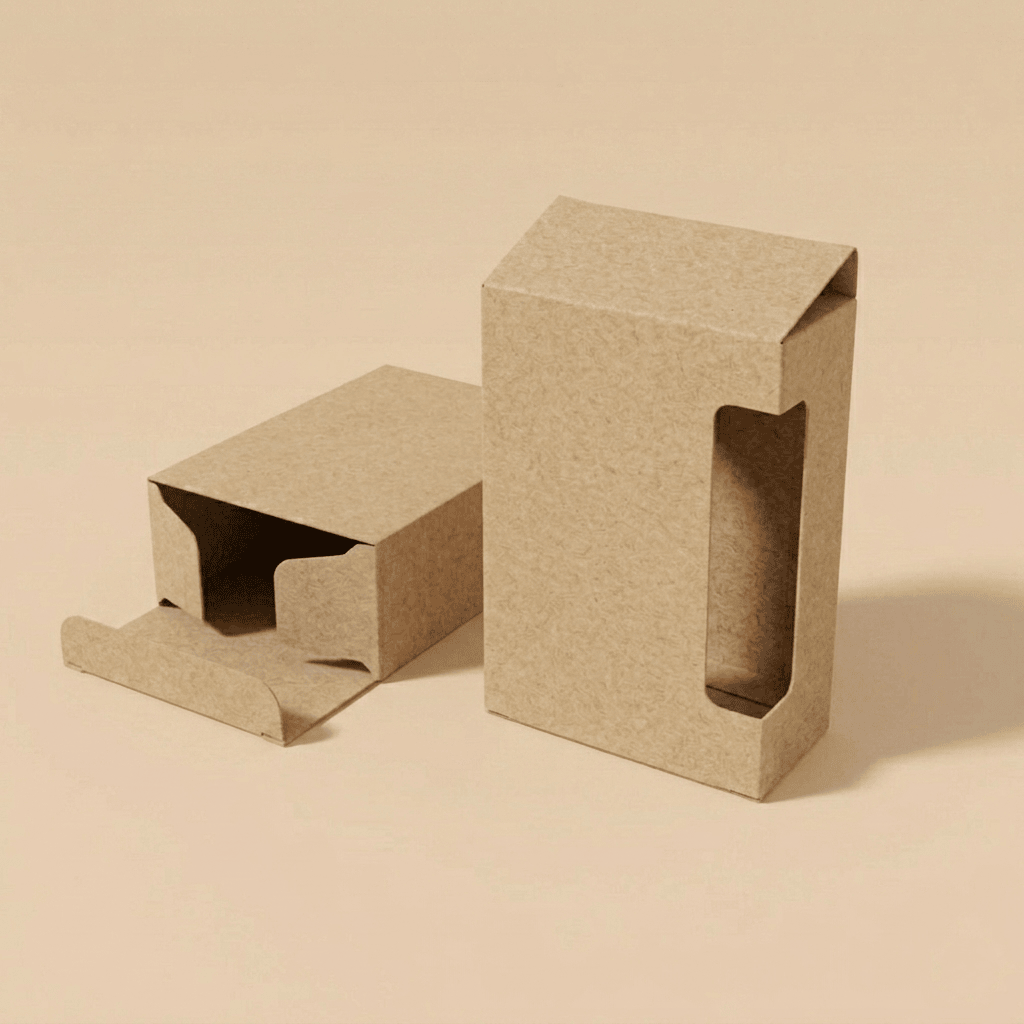 Custom Soap Boxes Wholesale | Rectangular Kraft with Edge Window