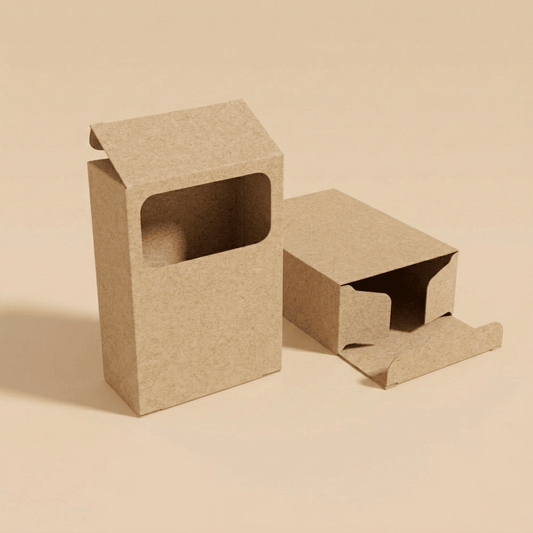 Custom Soap Boxes Wholesale | Rectangular Kraft with Rectangular Window
