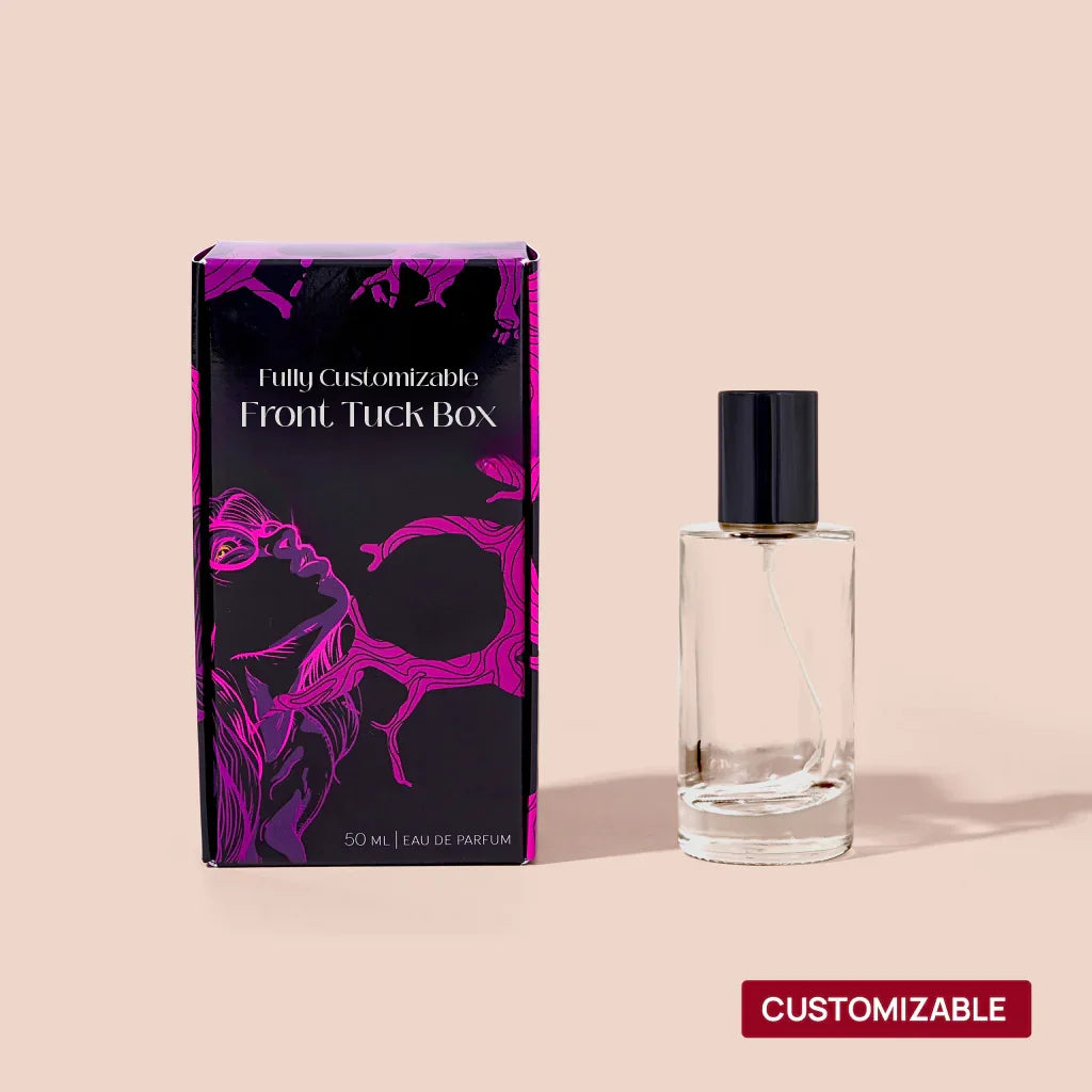 Luxury Box for Perfumes - 50ml/1.7oz Senso Bottle Premium Packaging - Perfume Boxes Wholesale - Packamor