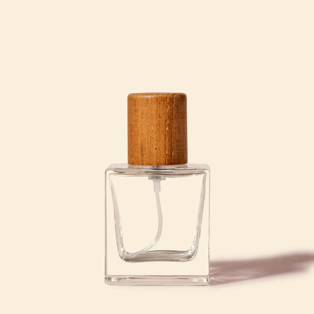 Perfume Bottles Wholesale - 30ml Tokyo + Walnut Wood Top - Packamor