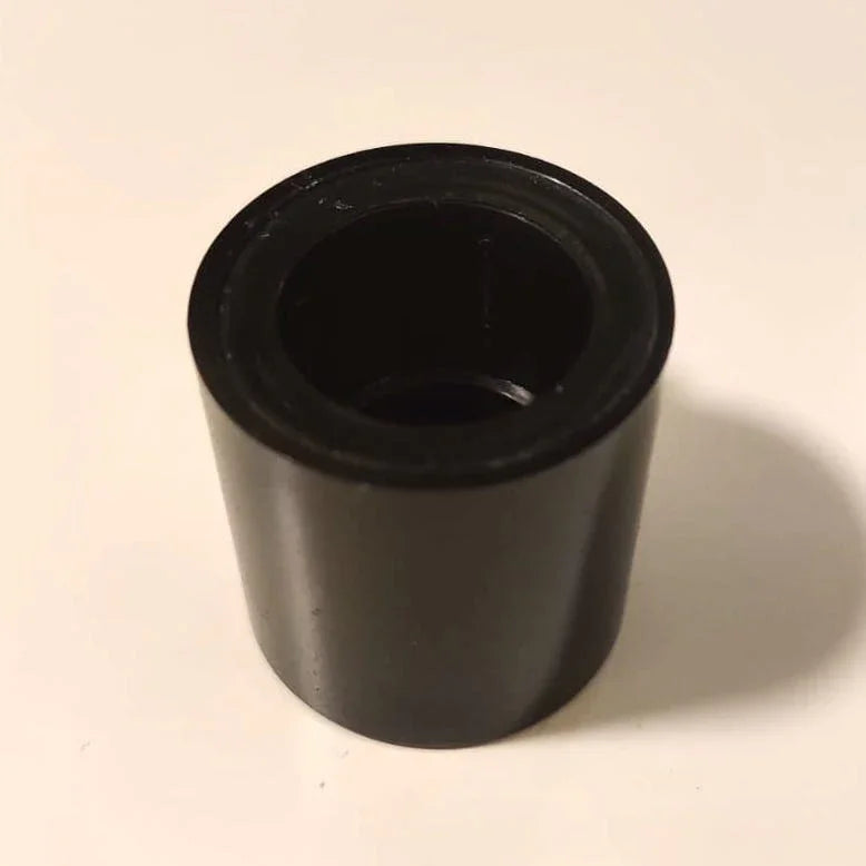Perfume Tops - Black - Wholesale Glossy Black Perfume Cap Thick, FEA 15 - Packamor
