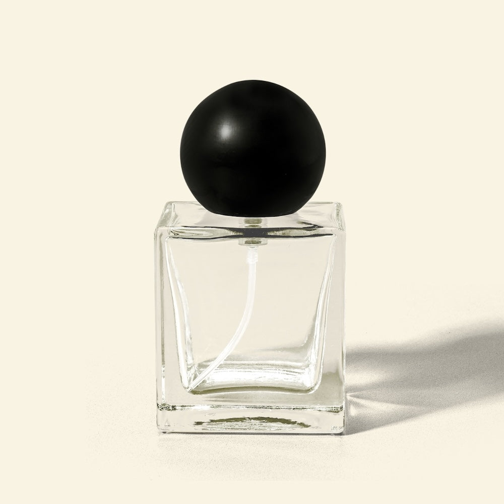 30ml Perfume Bottles Wholesale - Tokyo + Black Spherical Top, Bulk Perfume Bottles