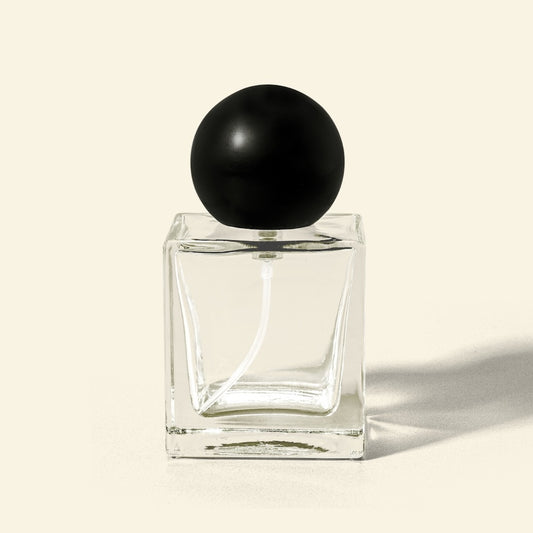 30ml Perfume Bottles Wholesale - Tokyo + Black Spherical Top, Bulk Perfume Bottles