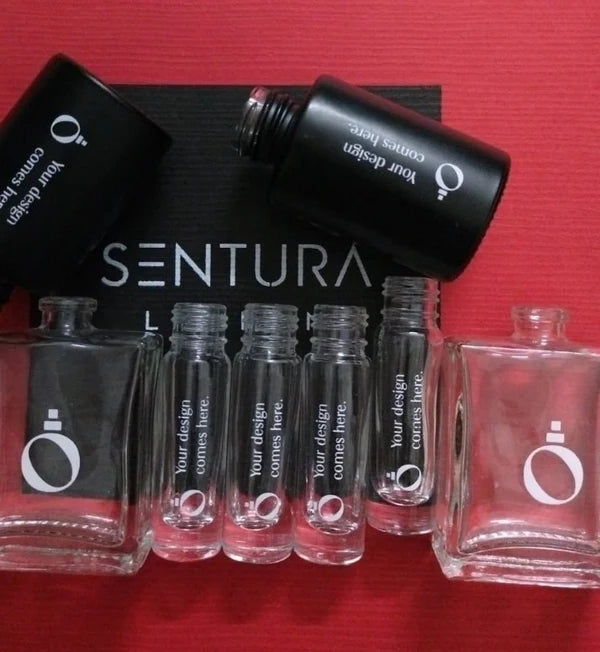 Custom Bottle Screen Printing (Serigraphy) for Perfume Brands