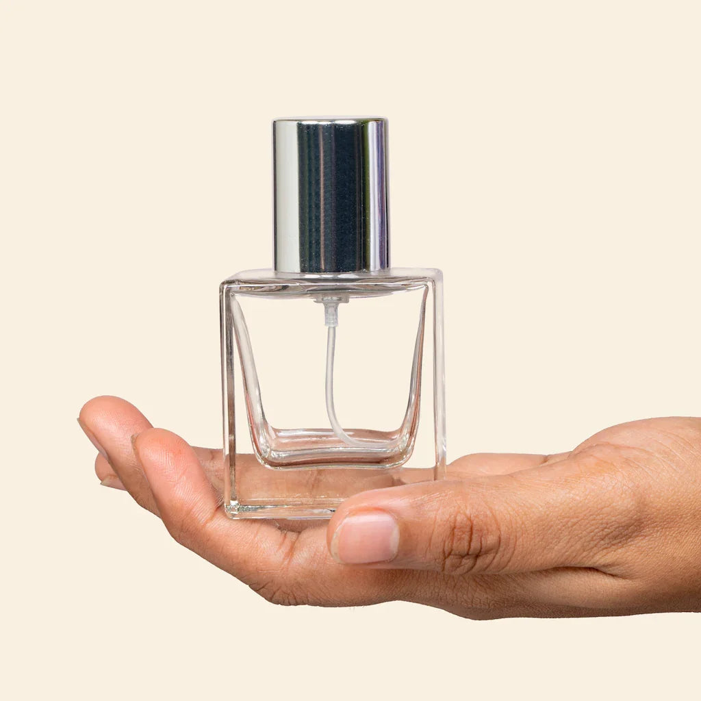 Small Perfume Bottles Wholesale - 30ml/1oz Tokyo + Silver Top Set, Empty Perfume Bottles in Bulk - Packamor