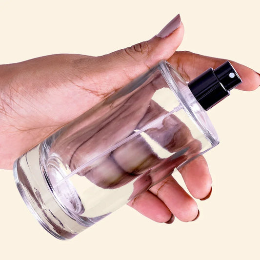 100ml Perfume Bottles Wholesale - Cyril + Black Top, Bulk Perfume Bottles USA - Packamor