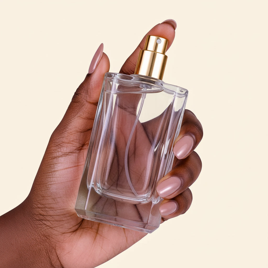 Perfume Bottles Wholesale - 100ml Micron + Gold Top