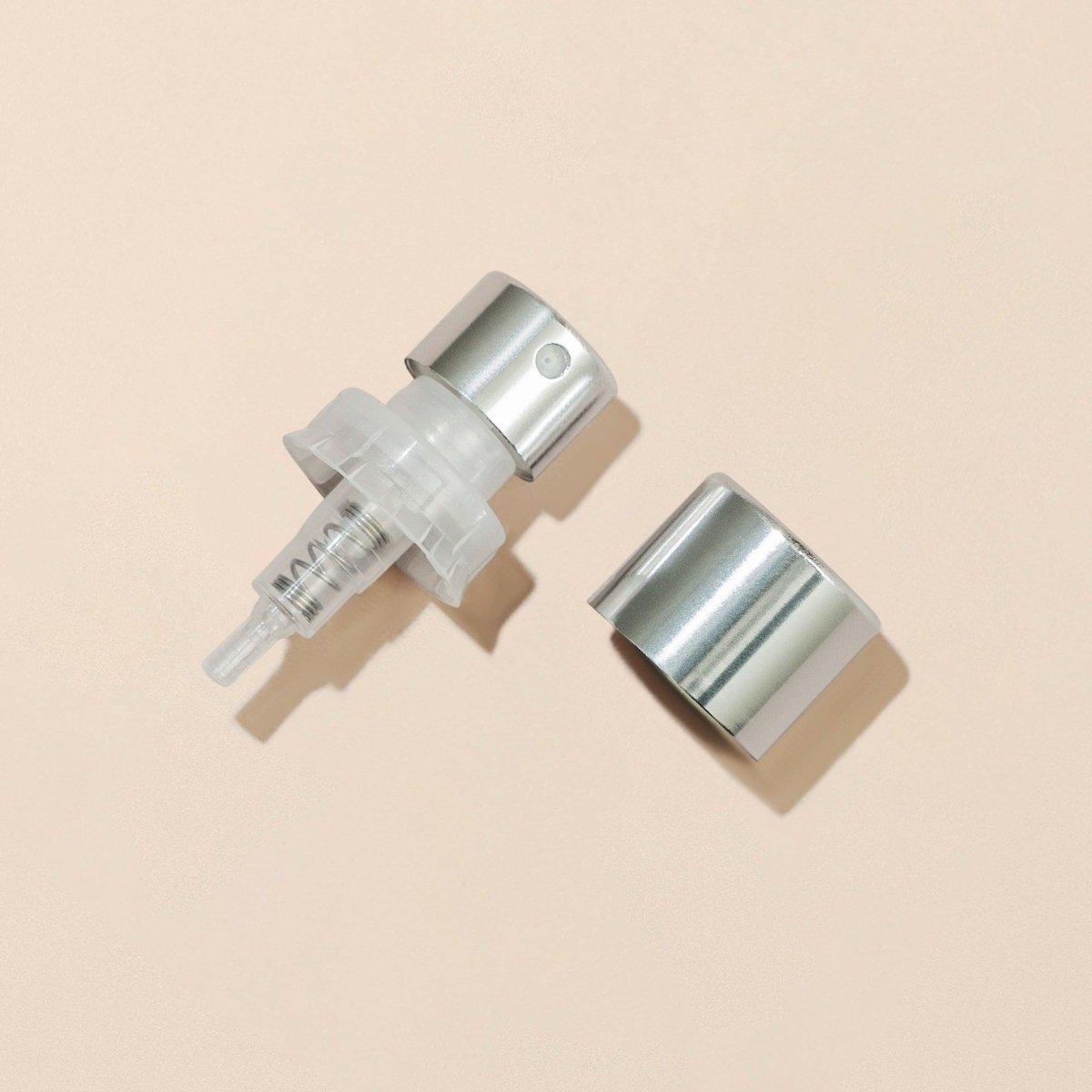 Perfume Bottle Sprays - Silver Easy Crimp