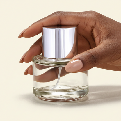 30ml Perfume Bottles - Ombre + Silver Top, Perfume Bottles Wholesale