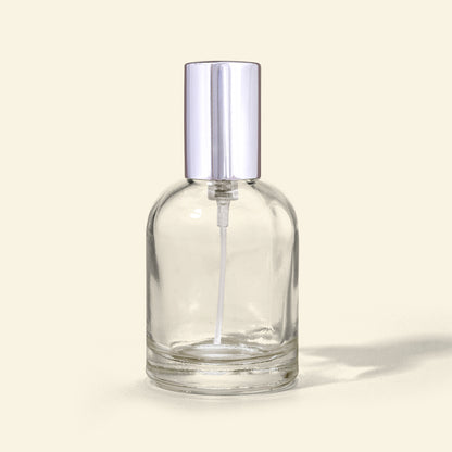 30ml Perfume Bottles - Reva + Silver Top, Perfume Bottles Wholesale - Packamor