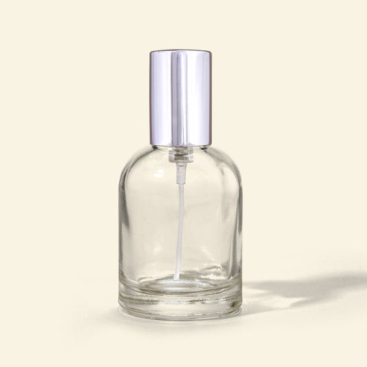 30ml Perfume Bottles - Reva + Silver Top, Perfume Bottles Wholesale - Packamor