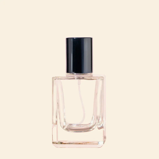 50ml Perfume Bottles Wholesale - Micron + Black Top, Bulk Glass Perfume Bottles - Packamor