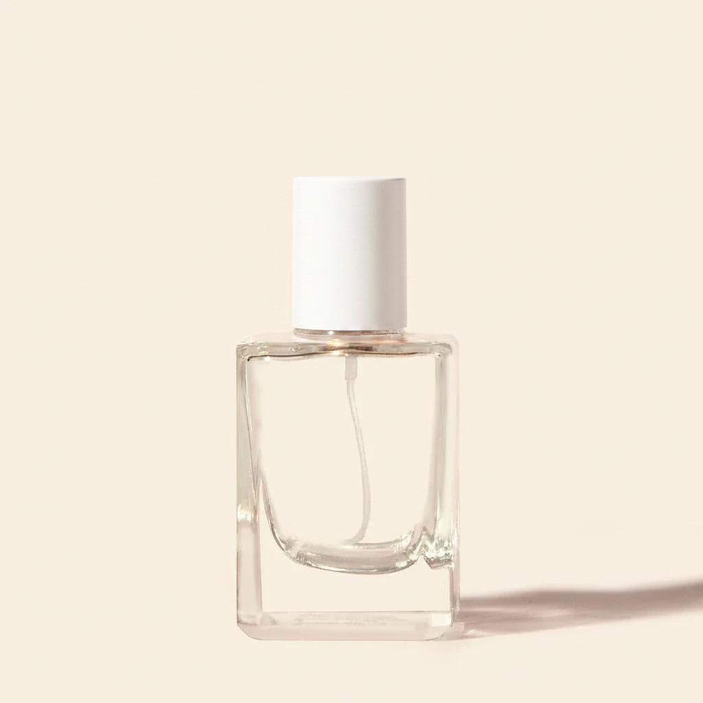 50ml Perfume Bottles Wholesale - Micron + White Top + Gold Spray
