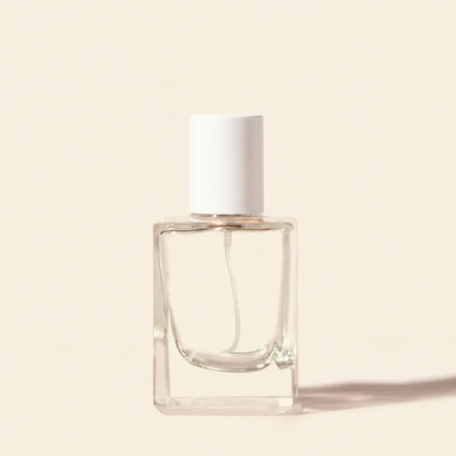 50ml Perfume Bottles Wholesale - Micron + White Top + Gold Spray