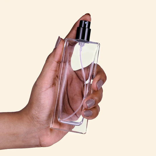 50ml Perfume Bottles Wholesale - Ulli + Black Top, Bulk Glass Perfume Bottles - Packamor