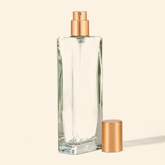 50ml Perfume Bottles Wholesale - Ulli + Gold Top, Bulk Glass Perfume Bottles - Packamor