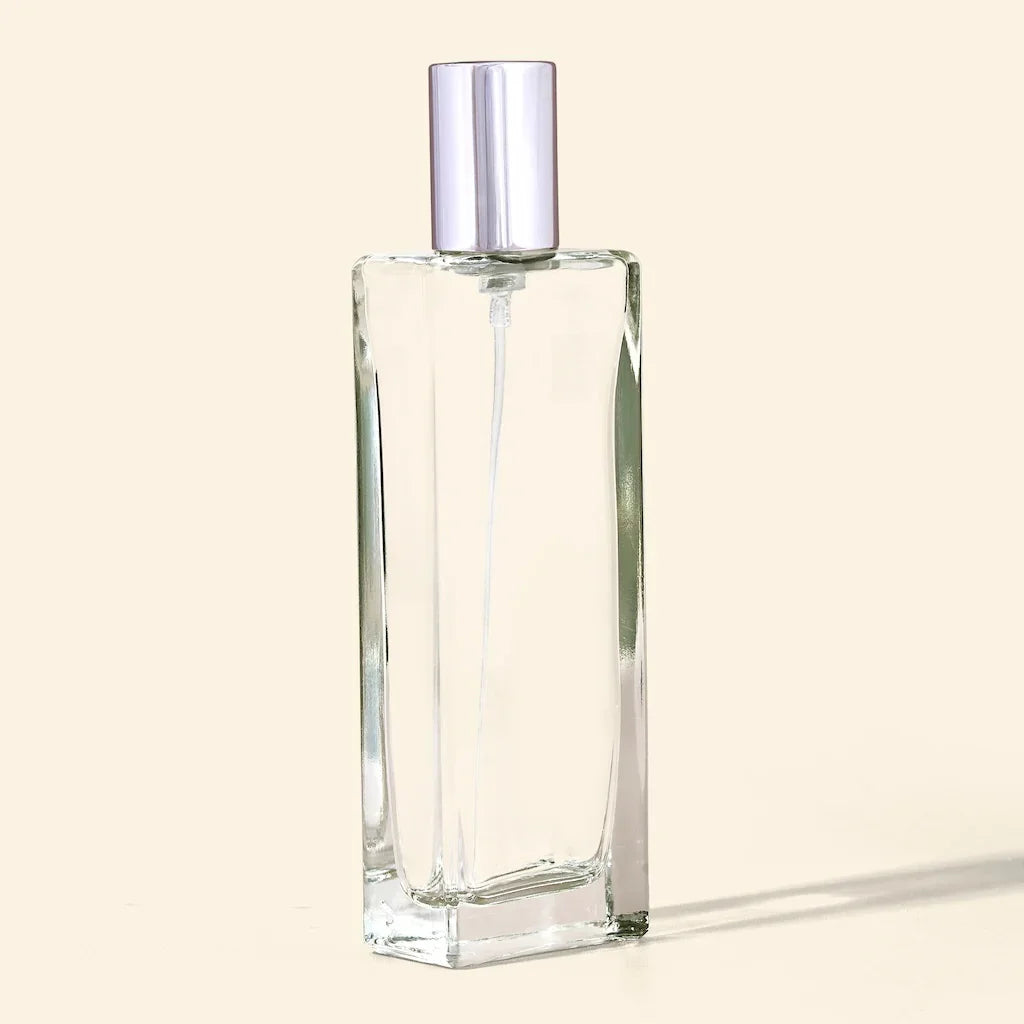 50ml Perfume Bottles Wholesale - Ulli + Silver Top, Custom Fragrance Bottles in Bulk - Packamor