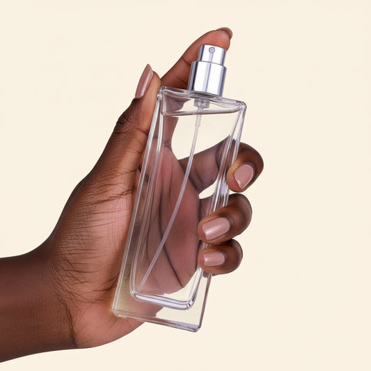 50ml Perfume Bottles Wholesale - Ulli + Silver Top, Custom Fragrance Bottles in Bulk - Packamor