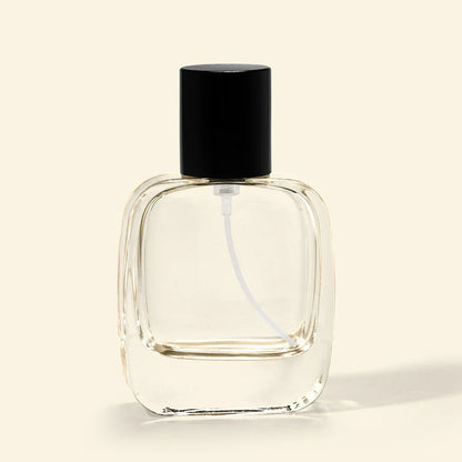 50ml Perfume Bottles Wholesale - Vertex + Black Top, Bulk Glass Perfume Bottles - Packamor
