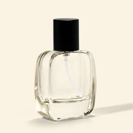 50ml Perfume Bottles Wholesale - Vertex + Black Top, Bulk Glass Perfume Bottles - Packamor