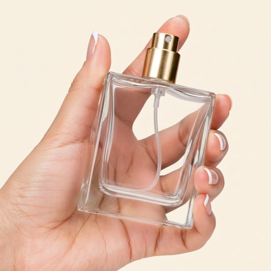 50ml Perfume Bottles Wholesale - Victor + Gold Top, Bulk Glass Perfume Bottles - Packamor