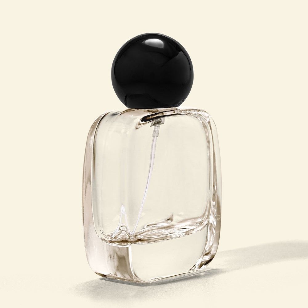50ml Perfume Bottles Wholesale - Vertex + Black Spherical/Round Top