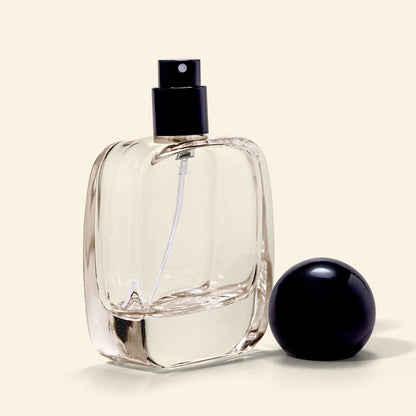 50ml Perfume Bottles Wholesale - Vertex + Black Spherical/Round Top