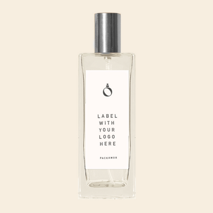 50ml Perfume Bottles Wholesale - Ulli + Silver Top, Custom Fragrance Bottles in Bulk