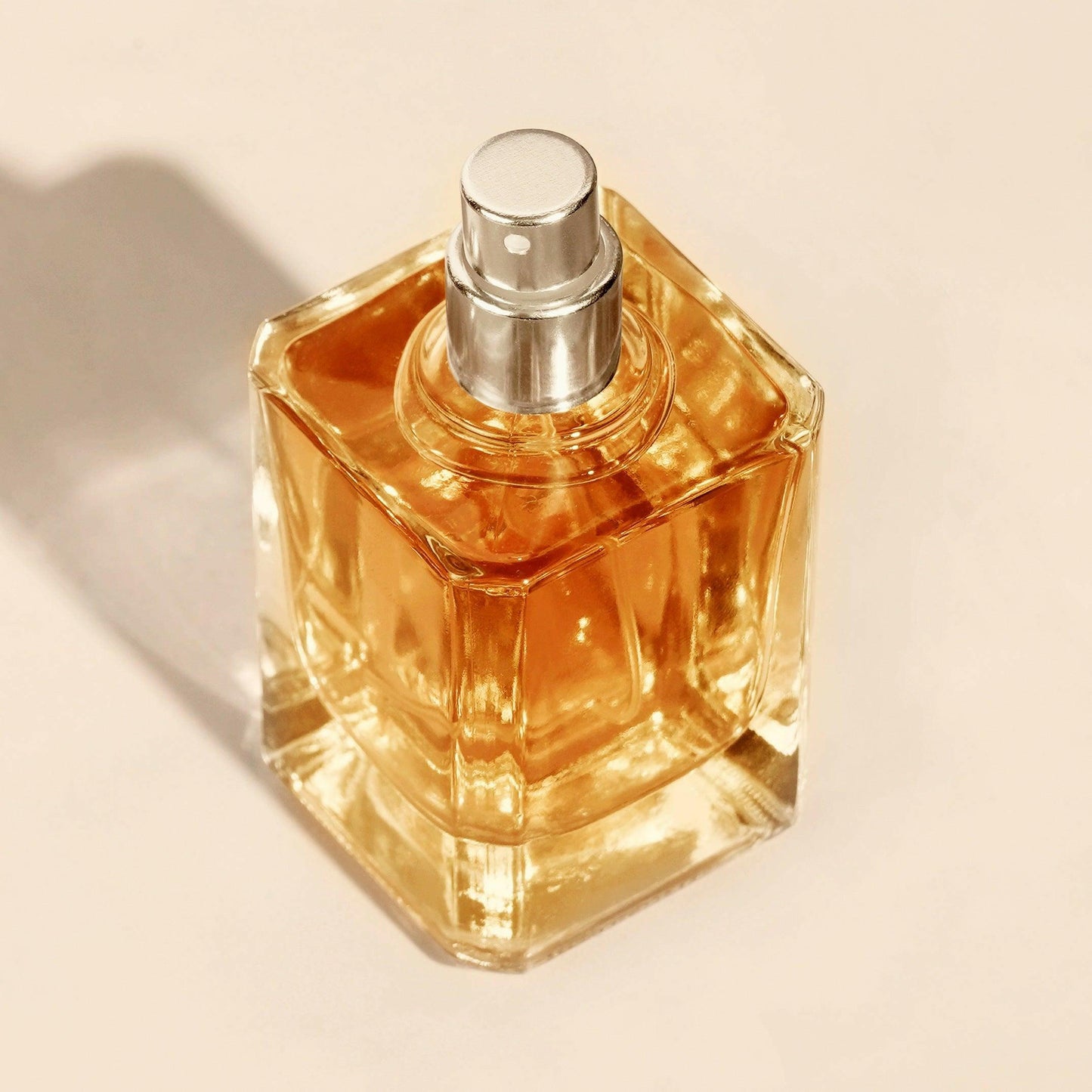 50ml/1.69oz Micron Square FEA 15 Extra Thick Clear Flint Glass Perfume Bottle - Packamor