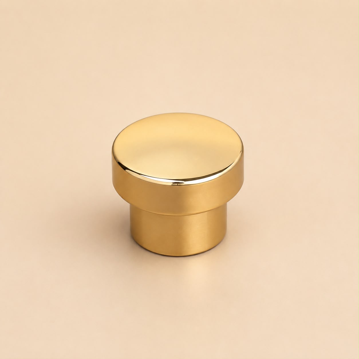 Perfume Tops - Gold Circle Top T Cap - Wholesale Perfume Cap, FEA 15