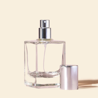 50ml Perfume Bottles Wholesale - Micron + Silver Top, Bulk Glass Fragrance Bottles