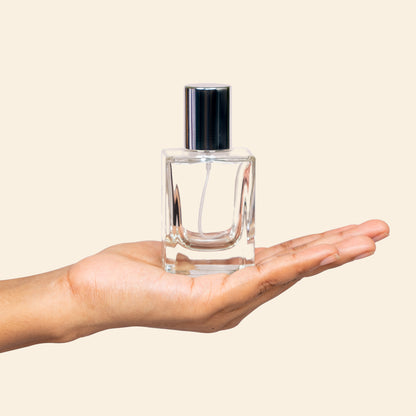 50ml Perfume Bottles Wholesale - Micron + Silver Top, Bulk Glass Fragrance Bottles