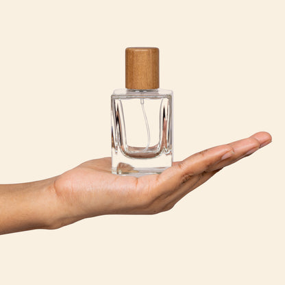 50ml Perfume Bottles Wholesale - Micron + Walnut Ash Wood Top, Luxury Fragrance Bottles