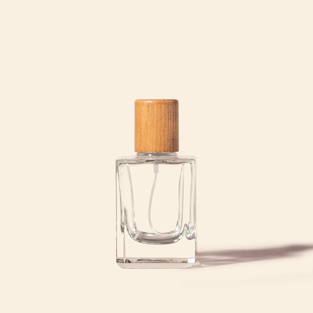 50ml Perfume Bottles Wholesale - Micron + Walnut Ash Wood Top, Luxury Fragrance Bottles