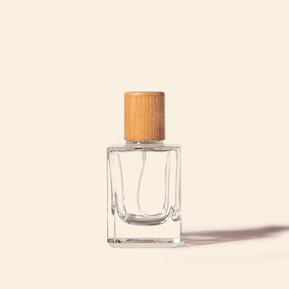 50ml Perfume Bottles Wholesale - Micron + Walnut Ash Wood Top, Luxury Fragrance Bottles
