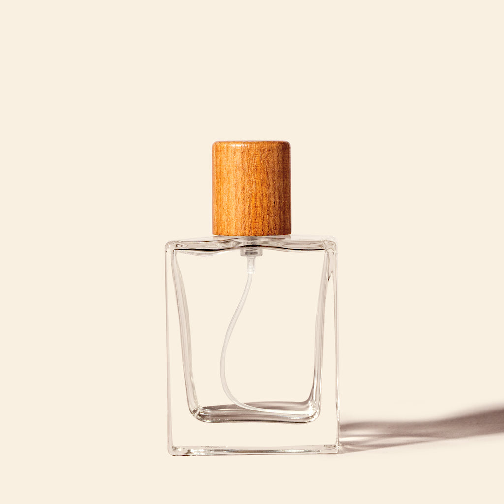 50ml Perfume Bottles Wholesale - Victor + Walnut Wooden Top, Custom Glass Bottles