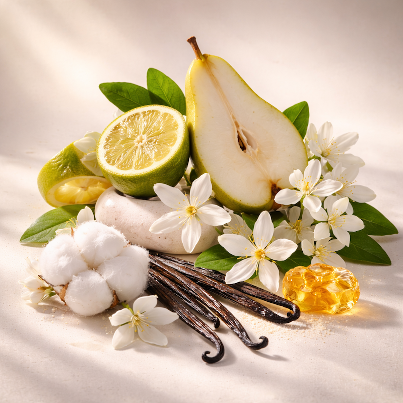 #022 Luminous Paradox – White Floral Amber Fresh Fragrance Oil Concentrate